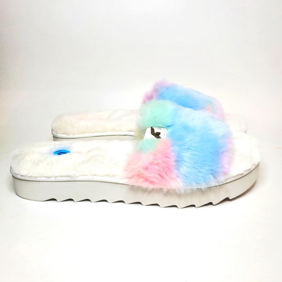 🔥 Koolaburra by UGG Slippers Womens 🔥  Size 10 🔥  , Cute Pasel Colors - Picture 1 of 7